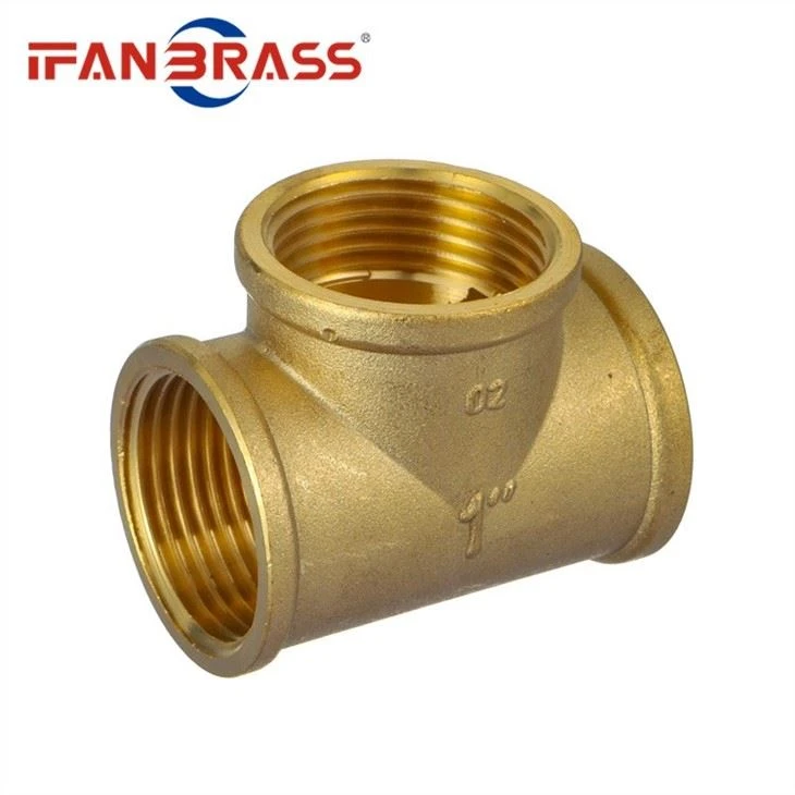 Brass Tee Fitting