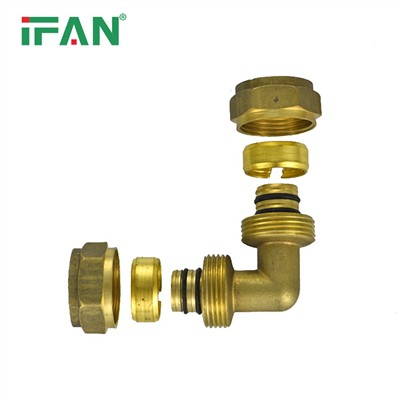 Outshine Brass PEX Compression Elbow